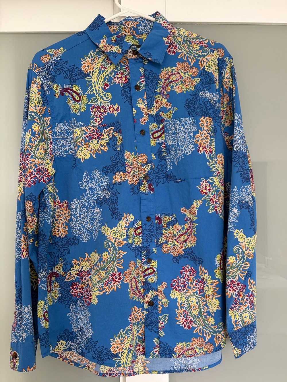 Houston White Men’s L/S Shirt